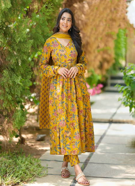 AV Viscose Printed Kurti With Bottom Dupatta Suppliers In India